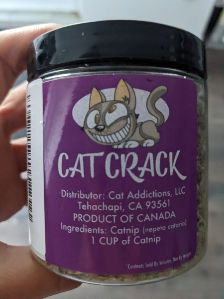 catnip cat crack