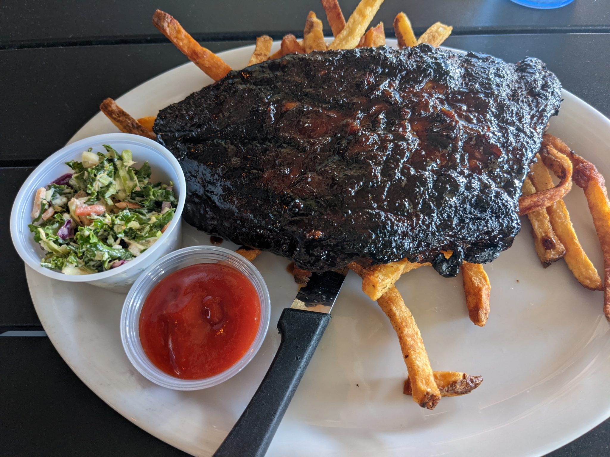 BBQ Ribs In The Patio At O’Brien’s Roadhouse tommera